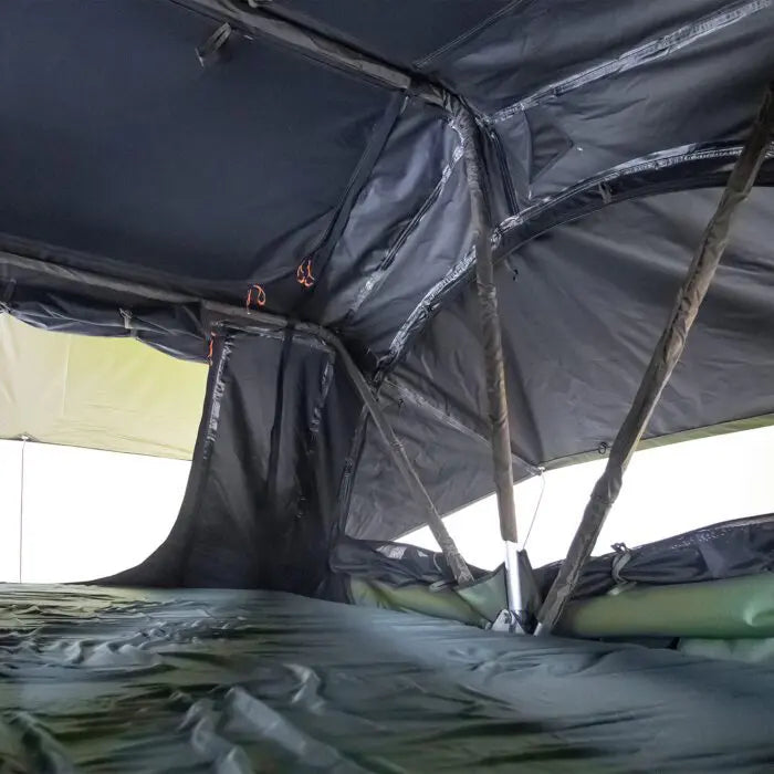 Walkabout 62 2.0 Roof Top Tent Soft Shell – Queen Size Bed + Tall Annex
