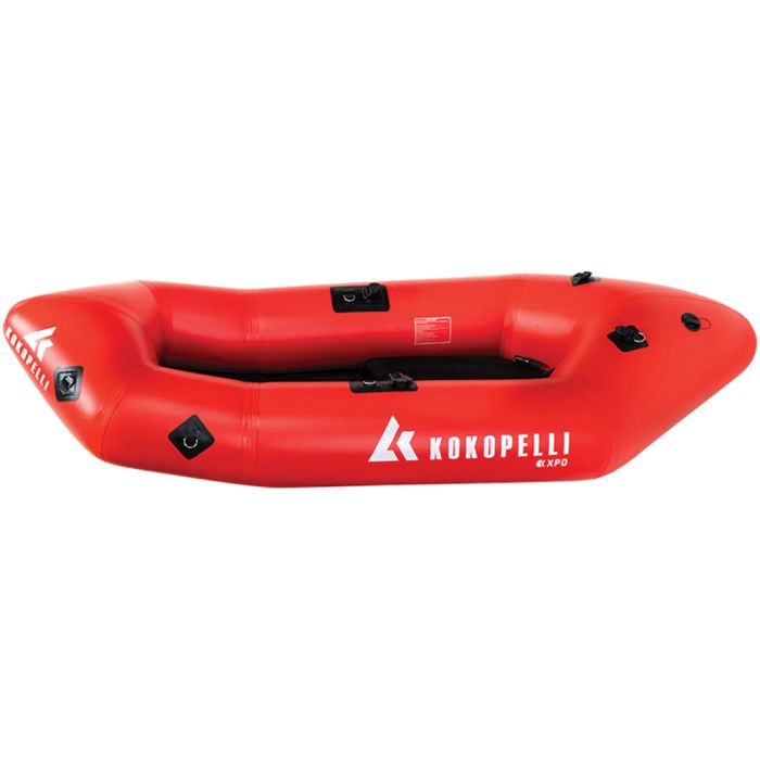 KOKOPELLI XPD WITH TIZIP - FIRE RED Inflatable Pack Raft