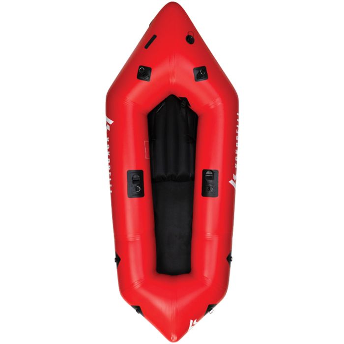 KOKOPELLI XPD WITH TIZIP - FIRE RED Inflatable Pack Raft
