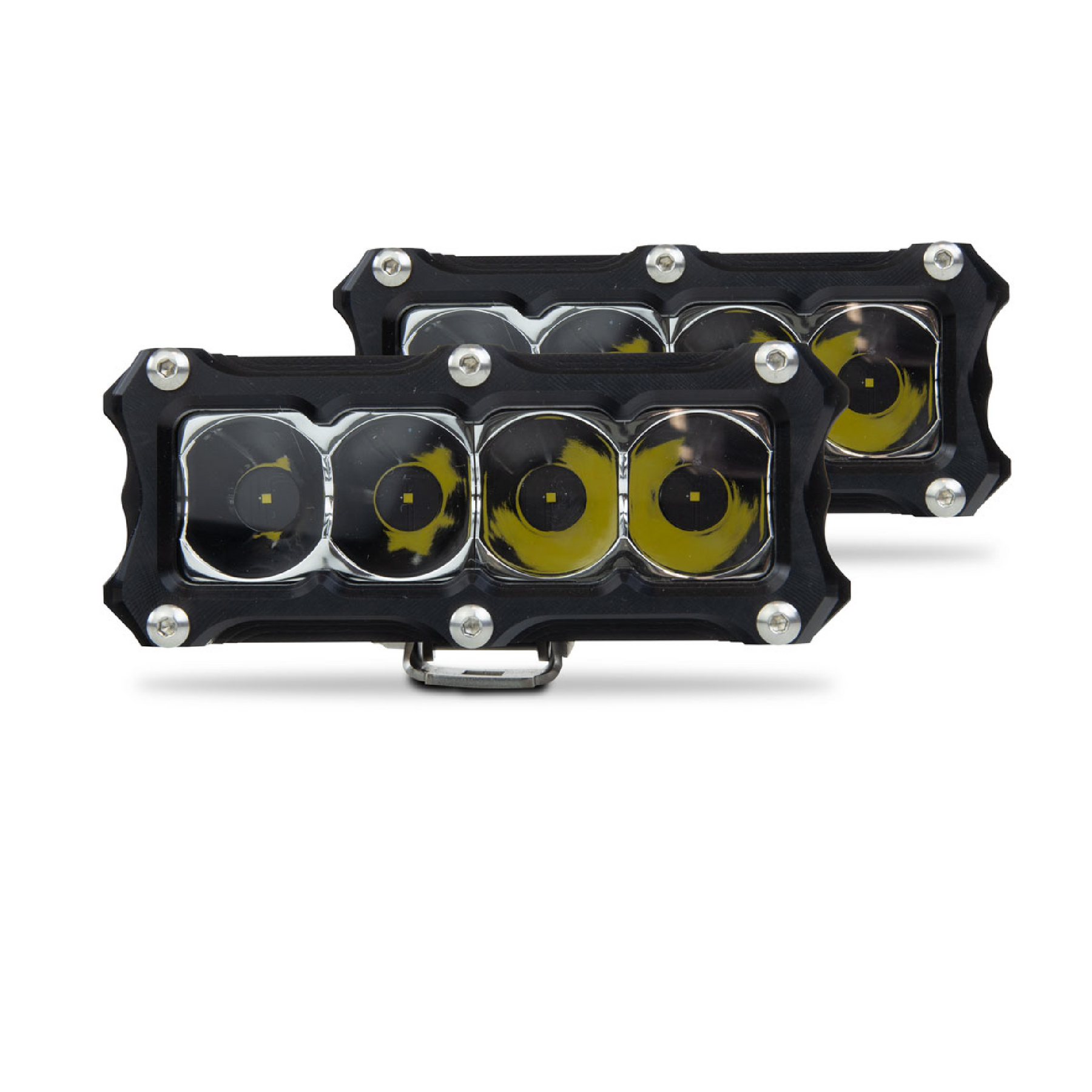 Heretic BA-4 LED Pod Light | Clear | Flood  |  2 Pack