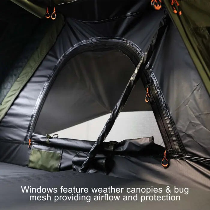 Armadillo Horizon 2: Premium Hardshell Rooftop Tent for All-Season Adventure (Left Open Only)