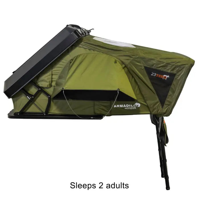 Armadillo Horizon 2: Premium Hardshell Rooftop Tent for All-Season Adventure (Left Open Only)