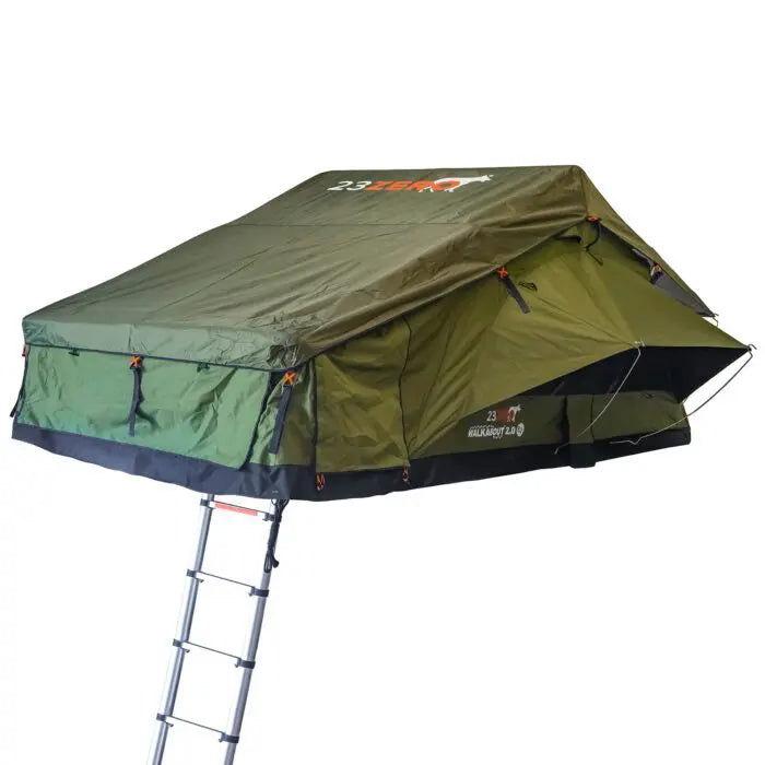 Walkabout 62 2.0 Roof Top Tent Soft Shell – Queen Size Bed + Tall Annex