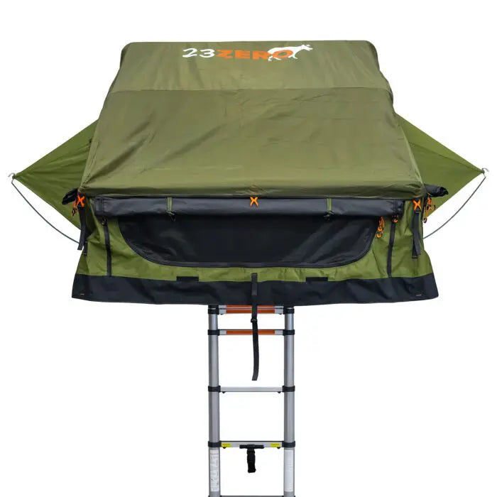 Walkabout 62 2.0 Roof Top Tent Soft Shell – Queen Size Bed + Tall Annex