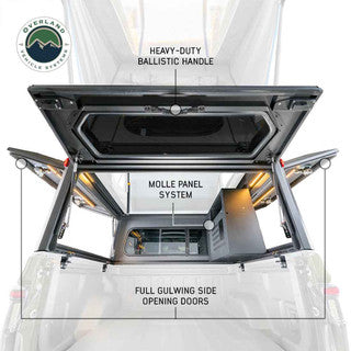 MagPak - Camper Shell/Roof Top Tent Combo with Lights, Rear Molle Panel, Side Tie Downs, Front & Rear Windows