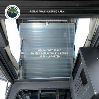 MagPak - Camper Shell/Roof Top Tent Combo with Lights, Rear Molle Panel, Side Tie Downs, Front & Rear Windows