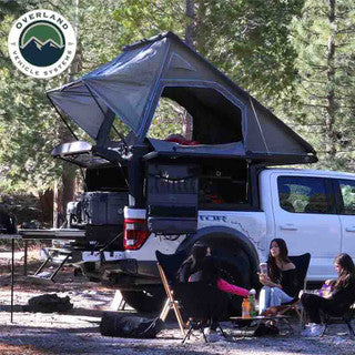 MagPak - Camper Shell/Roof Top Tent Combo with Lights, Rear Molle Panel, Side Tie Downs, Front & Rear Windows