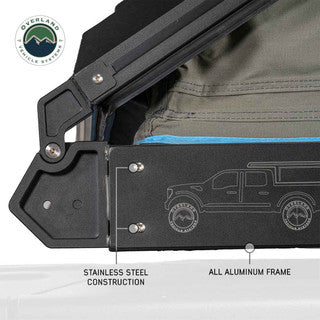 MagPak - Camper Shell/Roof Top Tent Combo with Lights, Rear Molle Panel, Side Tie Downs, Front & Rear Windows
