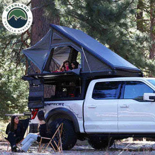 MagPak - Camper Shell/Roof Top Tent Combo with Lights, Rear Molle Panel, Side Tie Downs, Front & Rear Windows